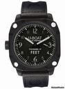 U-Boat Thousands Of Feet 50 Black Steel Brushed