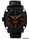 U-Boat Thousands Of Feet 50 Black Steel Brushed