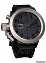 U-Boat Flightdeck 50 Black Steel and Titanium
