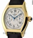 Cartier Tortue Monopulsante Chrono 18k Yellow Gold B+P