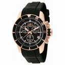Invicta Pro Diver Chronograph Black Dial Black Polyurethane Men's Watch 11750