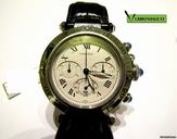 Cartier PASHA CHRONOGRAPH ACCIAIO