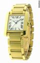 Cartier Tank Francaise Gold 18K Watch Automatic men large W50003N2