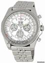 Breitling Bentley 6.75 Stainless Steel Mens Watch A4436412-G679SS