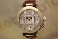 Cartier Pasha 18k Witgoud 32mm