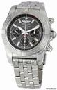 Breitling Chronomat Grey Dial Mens Watch AB011011-F546SS