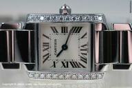 Cartier TANK FRANCAISE 750 18 K WEISSGOLD