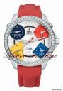 Jacob & Co. The Five Time Zone Watch Stainless Steel w/ 5.00ct Diamond