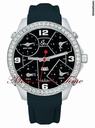 Jacob & Co. The Five Time Zone Watch Stainless Steel w/ 3.25ct Diamond