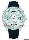 Jacob & Co. The Five Time Zone Watch Stainless Steel w/ 5.00ct Diamond