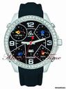 Jacob & Co. The Five Time Zone Watch Aventurine Dial w/ 5.00ct Diamond
