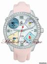 Jacob & Co. The Five Time Zone Watch Pastel Dial w/ 5.00ct Diamond