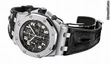 Audemars Piguet OFFSHORE - SS - BLACK DIAL - HORNBACK