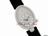 Breguet "REINE DE NAPLES" LADIES' WHITE GOLD DIAMOND RARE NEW MODEL