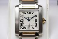 Cartier Tank Francaise Stahl/Gold