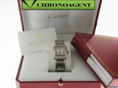 Cartier Tank Acciaio Oro Ref 2465