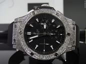 Hublot Big Bang 44mm Steel Diamond Set