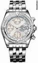 Breitling Chrono Cockpit Stainless Steel Diamonds