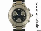 Cartier Montres 21 Lady PM kleines Modell Chronograph 32mm