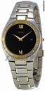Seiko Diamond Two-Tone Stainless Steel Mens Watch SKP338