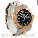 Breitling Cockpit Big Date Steel 18k Rose Gold Watch