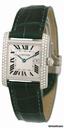 Cartier Diamond Tank Francaise Strapwatch