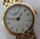 Patek Philippe Quartz 18k  W Intricate Hands 20mm