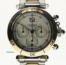 Cartier PASHA S/G, AUTOMATIC CHRONOGRAPH GENTS W31036T6