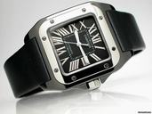 Cartier "SANTOS 100" mittleres Modell