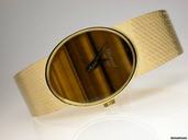 Chopard "KLASSISCHE GOLDBANDUHR-TIGERAUGE-ZIFFERBLATT"