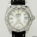 Breitling Galactic 36 Automatic Diamant NEU incl MWST mit Box + Pap