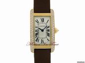 Cartier TANK AMERICAINE LADIES' YELLOW GOLD DIAMOND AMERICAN TANK