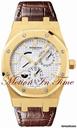 Audemars Piguet ROYAL OAK DUAL TIME POWER RESERVE YELLOW GOLD ON STRAP NEW