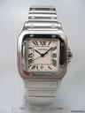 Cartier Santos Galbee grande taille full steel