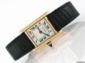 Cartier Damen Cartier "TANK BOUTIQUE PARIS" 750/- Gelbgold Handauf