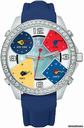 Jacob & Co. Five Time Zone - 40mm, 2ct Bezel