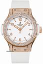 Hublot Big Bang Quartz Gold White 38mm