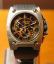 Wyler Chronograph 75% Discount TITANIUM Black DIal - Orange