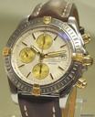 Breitling Chronomat Evolution Stahl/Gold B&P