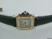 Cartier santos lady, leather