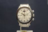 Omega Speedmaster Fasi Luna Moonphase 18K White Gold Bezel
