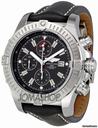Breitling Super Avenger Black Dial Chronograph Mens Watch A1337011-B907BKLD