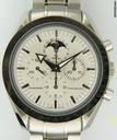 Omega SPEEDMASTER MOONWATCH BROAD ARROW ACCIAIO  White gold BEZEL