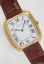 Cartier Herrenuhr in 18k Gelbgold Vintage Rarit?t super gro