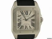 Cartier Santos 100 MM medium Modell 43x43mm