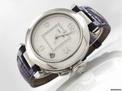 Cartier Damen "PASHA" 750/- Weissgold Automatik