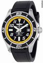 Breitling Superocean Black and Yellow Dial Mens Watch A1736402-BA32BKPT