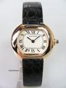 Cartier Elipse complet or jaune et crocodile boucle deployante