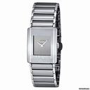 Rado Integral Platinum Toned Ceramic Midsize Watch R20664152
