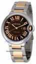 Cartier Ballon Bleu de Cartier Gold and Steel Large Watch W6920032